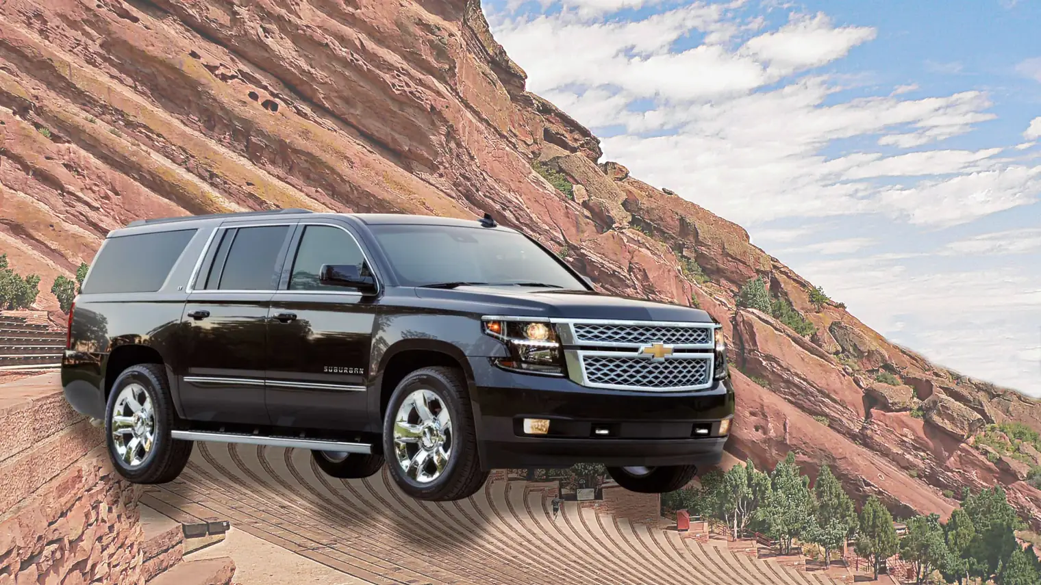Private SUV transportation for Red Rocks groups